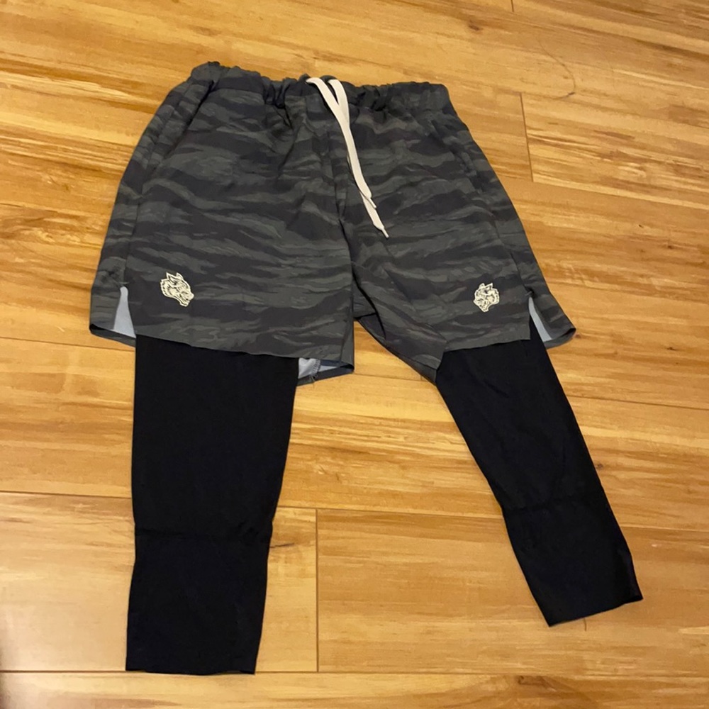 DARC SPORTS camo short with 3/4 lining